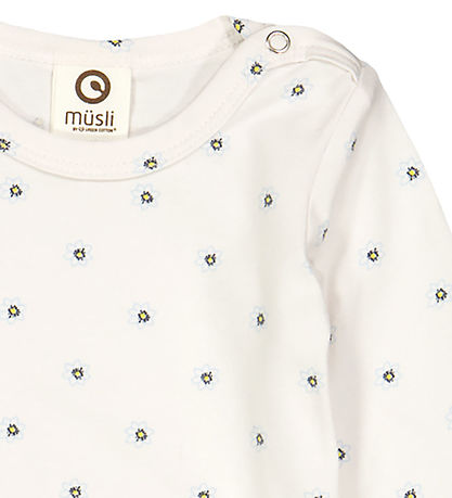 Müsli Bodysuit l/s - Daisy - Conditioner Cream/Corn/Breeze Müsli Bodysuit l/s - Daisy - Conditioner Cream/Corn/Breeze