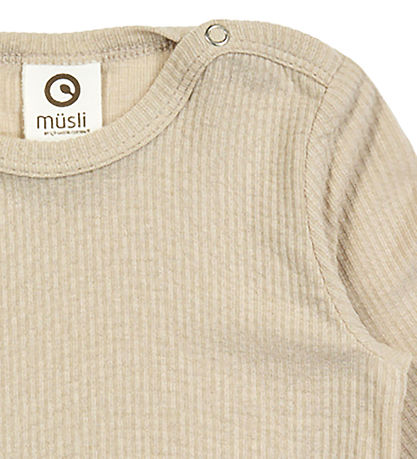 Müsli Blouse - Rib - Mellow - Cashmere Müsli Blouse - Rib - Mellow - Cashmere
