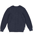 Müsli Blouse - Knitted - Cable - Night Blue Müsli Blouse - Knitted - Cable - Night Blue