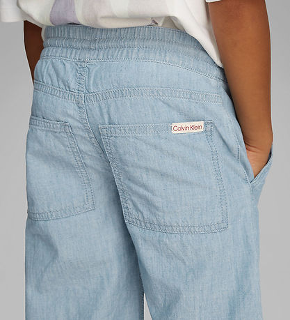 Calvin Klein Trousers - Chino - Azure Light