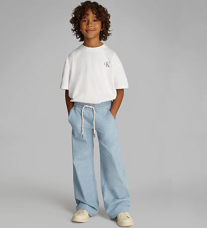 Calvin Klein Trousers - Chino - Azure Light