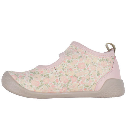 Wheat Beach Shoes - Wavey - Ivory Flower Meadow