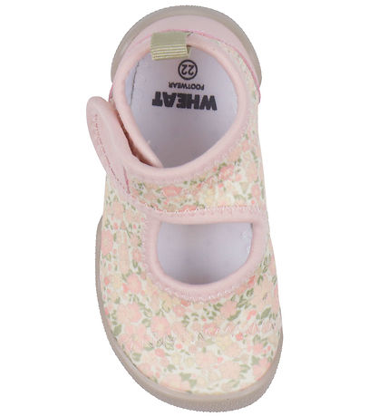 Wheat Beach Shoes - Wavey - Ivory Flower Meadow