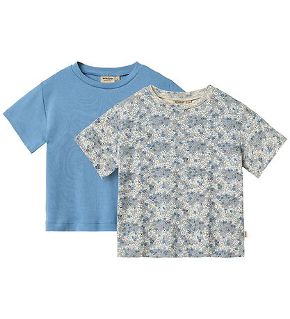 Wheat T-shirt - 2-Pack - Ella - Summer Flowers