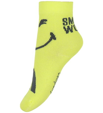 adidas Performance Socks - Smiley - Carbon/Prloin/Byello