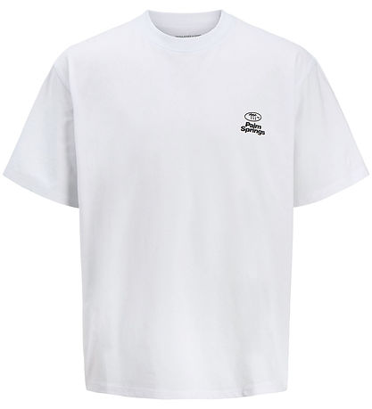 Jack & Jones T-shirt - JcoRetreat Typographic - Bright White Jack & Jones T-shirt - JcoRetreat Typographic - Bright White