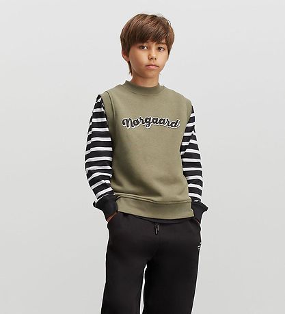 Mads Nørgaard Blouse - Carlito - White/Parijse Nacht