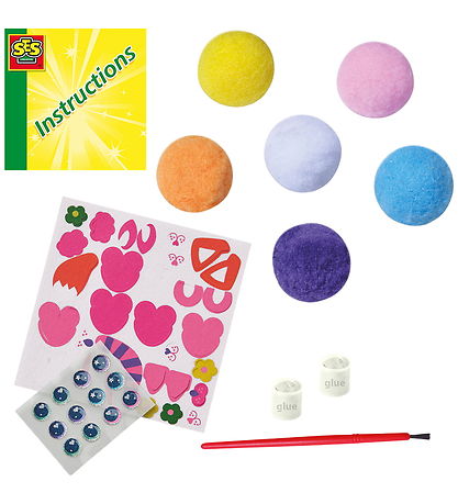 SES Creative Creatieve Speelset - Pompon Huisdieren