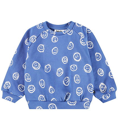 Molo Sweatshirt - Scheibe - Blue Moods Molo Sweatshirt - Scheibe - Blue Moods