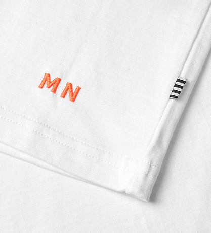 T-Shirt Mads Nørgaard - Theo - Blanc T-Shirt Mads Nørgaard - Theo - Blanc