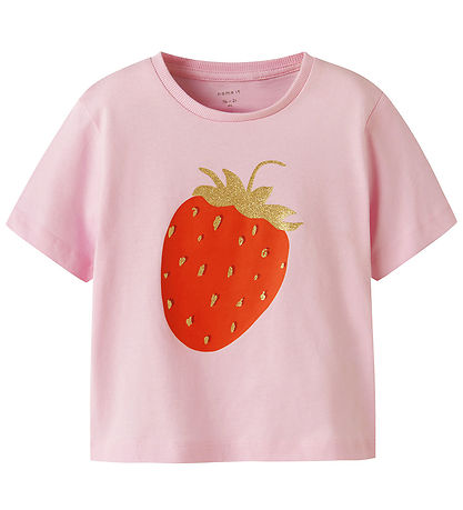 Name It T-shirt - NmfKatinka - 2-Pack - Pirouette/W. Purple Impr