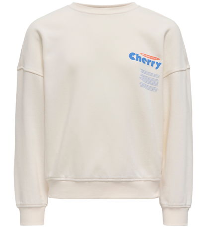 Kids Only Sweatshirt - KonPhilea - Tofu/Cherry Kids Only Sweatshirt - KonPhilea - Tofu/Cherry