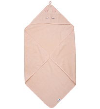 Serviette pour bébé Pippi - 83 x 83 cm - Rose Dust Serviette pour bébé Pippi - 83 x 83 cm - Rose Dust