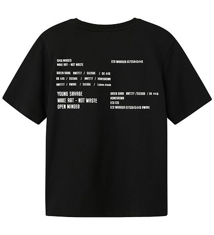 T-Shirt Name It - NkmLavern - Black