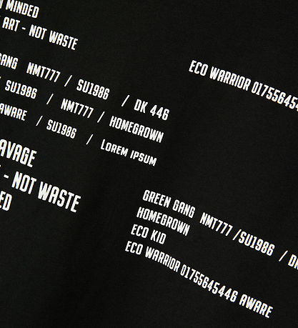 T-Shirt Name It - NkmLavern - Black