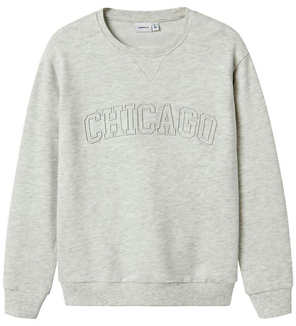 Name It Sweatshirt - NkmReader - Light Grey Melange