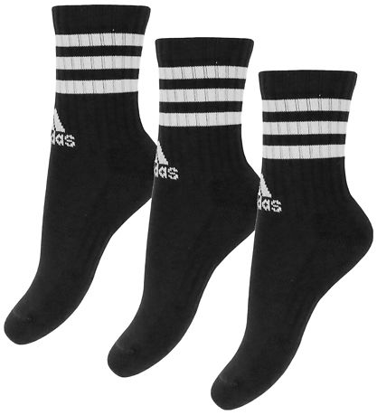adidas Performance Sokken - 3-pack - 3S C CRW - Zwart/Wit