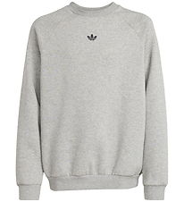 adidas Originals Sweatshirt - Loose Crew - Mgreyh adidas Originals Sweatshirt - Loose Crew - Mgreyh