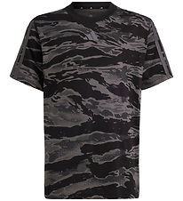 T-Shirt adidas Performance - J Camo - Black/Grefiv T-Shirt adidas Performance - J Camo - Black/Grefiv
