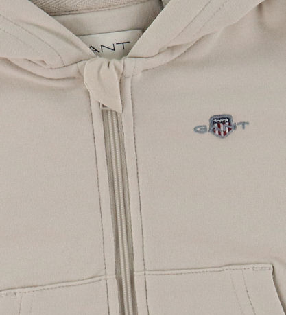 GANT Cardigan - Shield - Soft Hafrar GANT Cardigan - Shield - Soft Hafrar