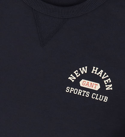 GANT Sweatshirt - Graphic - Evening Blue GANT Sweatshirt - Graphic - Evening Blue