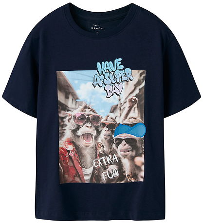 T-Shirt Name It - NkmVoto - 2 Pack - Marine Blazer/Bright White T-Shirt Name It - NkmVoto - 2 Pack - Marine Blazer/Bright White