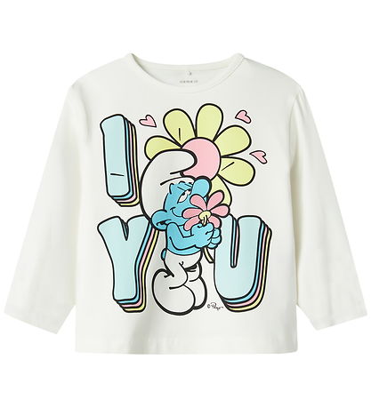 Blouse Name It - NmfFrida - Les Schtroumpfs - Cloud Danseuse Blouse Name It - NmfFrida - Les Schtroumpfs - Cloud Danseuse