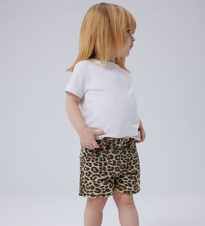 Name It Shorts - Denim - NmfRose - Silver Mink/Leopard Name It Shorts - Denim - NmfRose - Silver Mink/Leopard