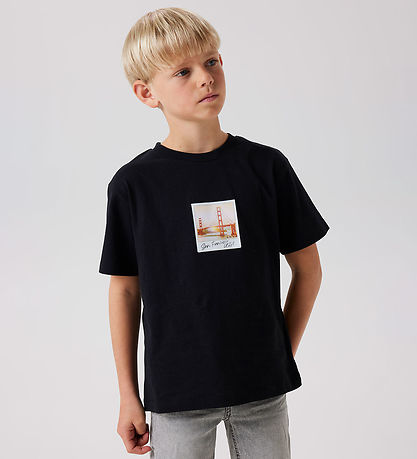 Name It T-shirt - NkmFfrode - Black Name It T-shirt - NkmFfrode - Black