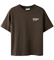 Name It T-shirt - NkmFelix - Chocolate Brown