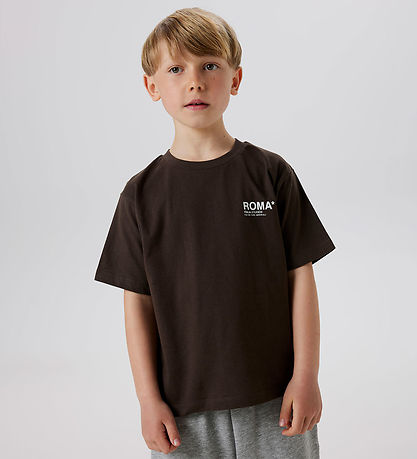 Name It T-shirt - NkmFelix - Chocolate Brown