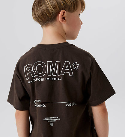 Name It T-shirt - NkmFelix - Chocolate Brown