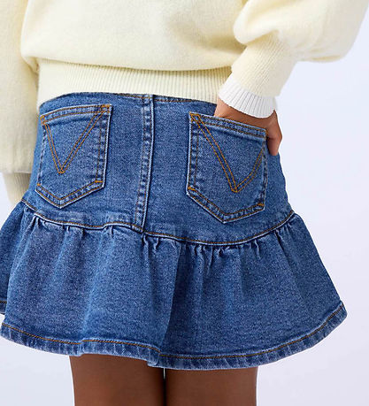 Molo Skirt - Denim - Bridget - Washed Vintage
