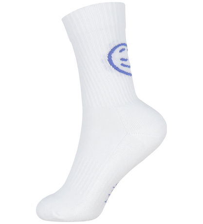 Molo Socks - Norman - 2-Pack - Dazzling Blue/White Molo Socks - Norman - 2-Pack - Dazzling Blue/White