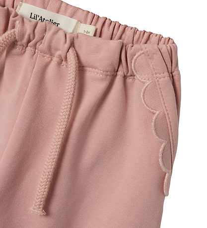Lil' Atelier Sweatpants - NbfOmads Loose - Misty Rose