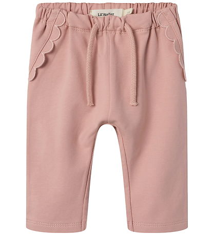 Lil' Atelier Sweatpants - NbfOmads Loose - Misty Rose
