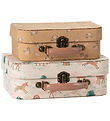 Maileg Cardboard Suitcase - 2 pcs - Unicorn Maileg Cardboard Suitcase - 2 pcs - Unicorn