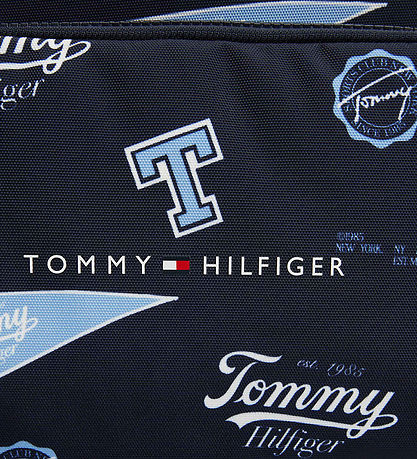 Tommy Hilfiger Backpack - Ace Printed - Space Blue All Over