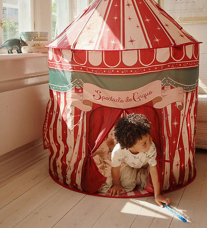 Konges Sløjd Play Tent - Circus tent - Pop Up - 100x100x130 cm Konges Sløjd Play Tent - Circus tent - Pop Up - 100x100x130 cm