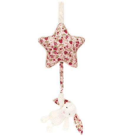 Jellycat Musikmobil - 30x19 cm - Blossom Cream Kanin - Bär
