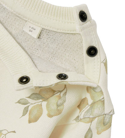 Lil' Atelier Sweatshirt - NbnJobo - Turtledove/Lemons