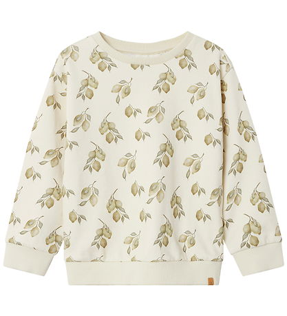 Lil' Atelier Sweatshirt - NmnJobo - Tortelduif/Citroenen