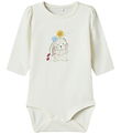 Name It Bodysuit l/s - NbfKorn - Cloud Dancer