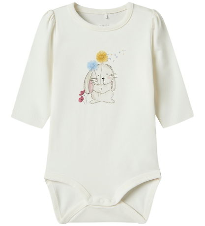 Name It Bodysuit l/s - NbfKorn - Cloud Dancer Name It Bodysuit l/s - NbfKorn - Cloud Dancer