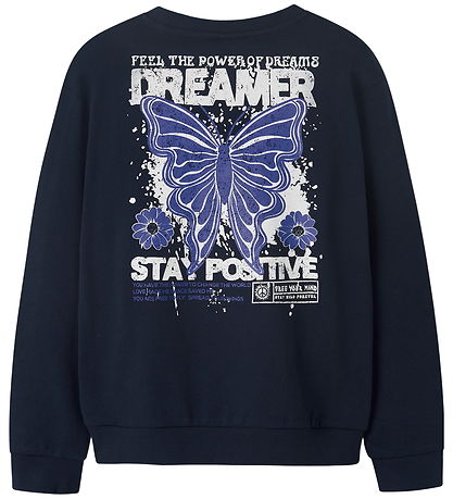 Name It Sweatshirt - NkfVasacha - Navy Blazer/Dreamer Name It Sweatshirt - NkfVasacha - Navy Blazer/Dreamer