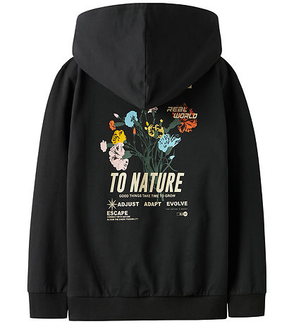 Sweat à Capuche Name It - NkmLaurel - Black Sweat à Capuche Name It - NkmLaurel - Black