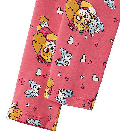 Name It Leggings - NmfJiddi - Paw Patrol - Rapture Rose