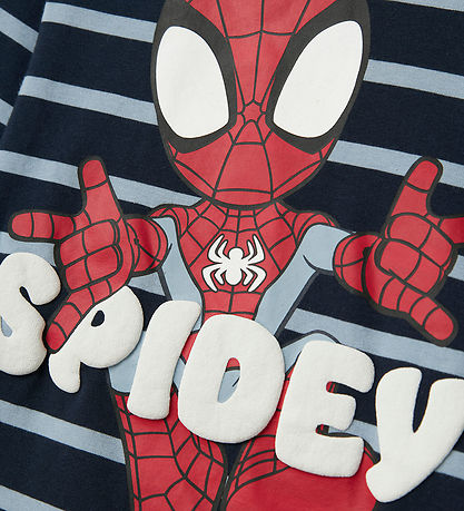 Name It Blouse - NmmJosue - Spidey - Navy Blazer/Dusty Blue Name It Blouse - NmmJosue - Spidey - Navy Blazer/Dusty Blue