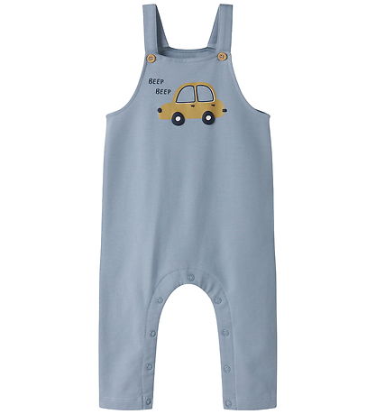 Name It Overalls - Sweat - NbmVonne - Dusty Blue/Car Name It Overalls - Sweat - NbmVonne - Dusty Blue/Car