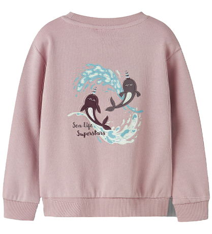 Sweat-shirt Name It - NmfVasacha - Bruni Lilac/Narval